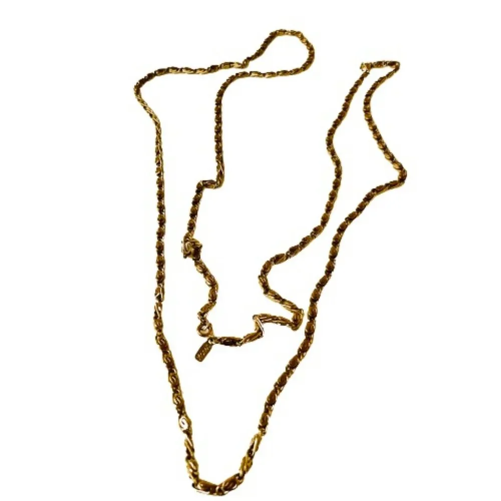 Monet vintage gold