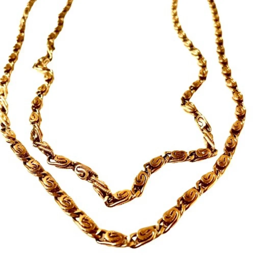 Monet vintage gold