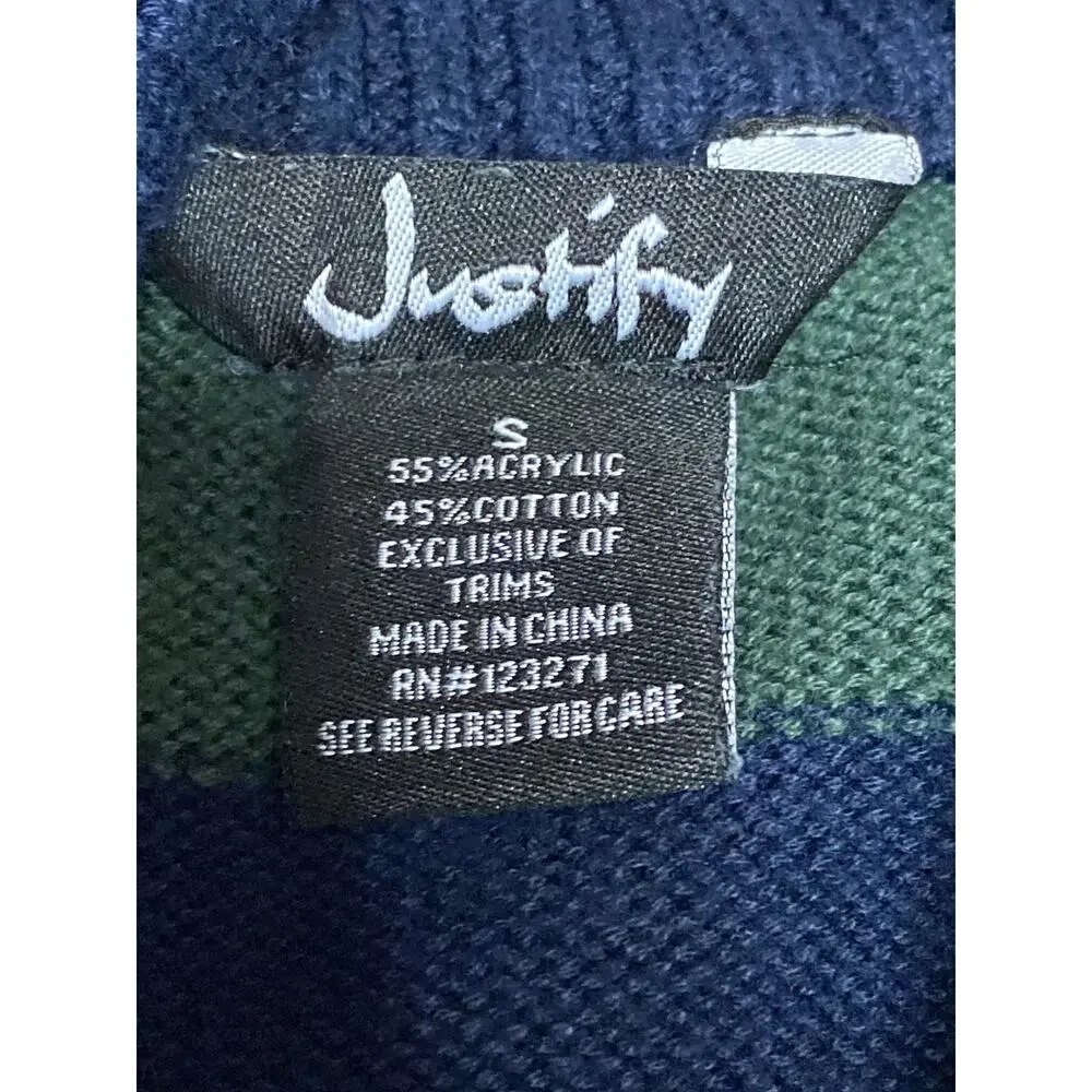 Justify mens blue