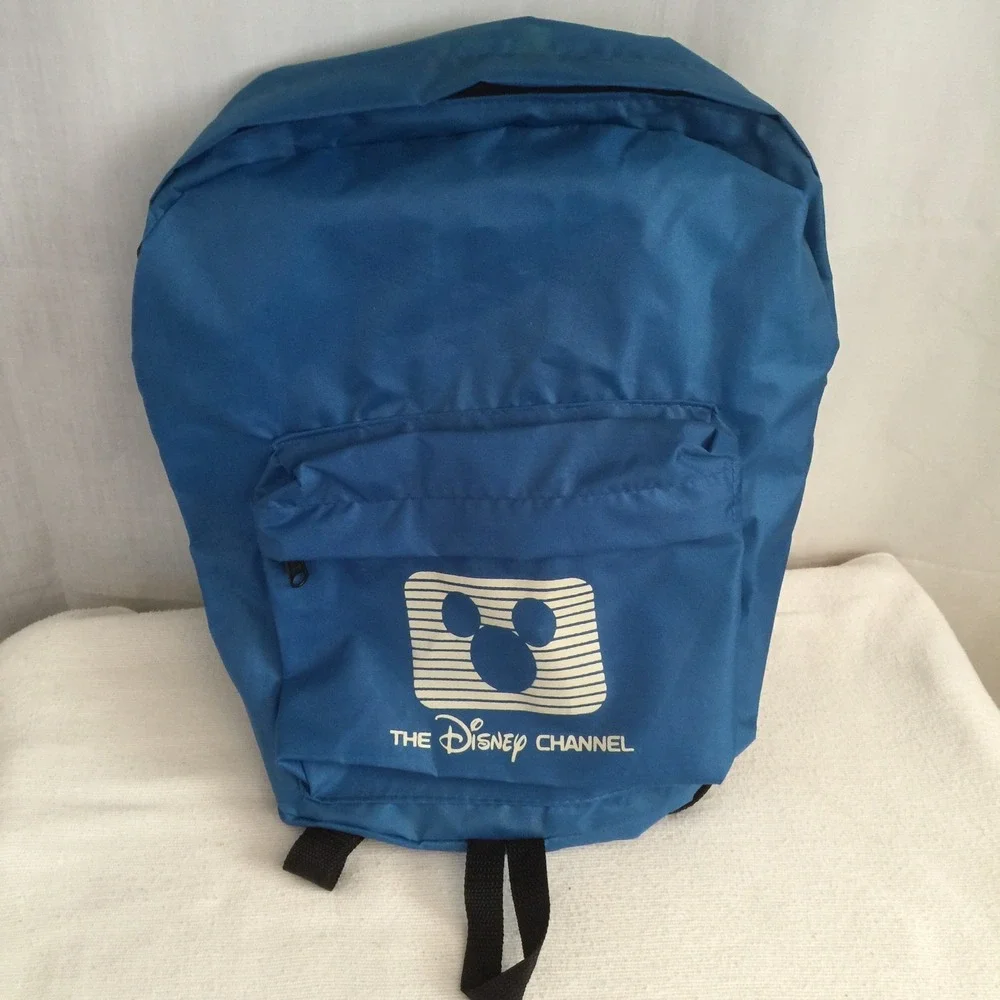 The Disney channel promo backpack Blue Child 's‎