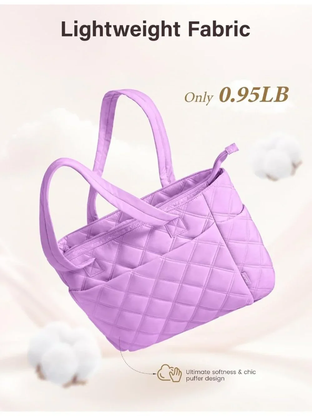 N/A puffy bags