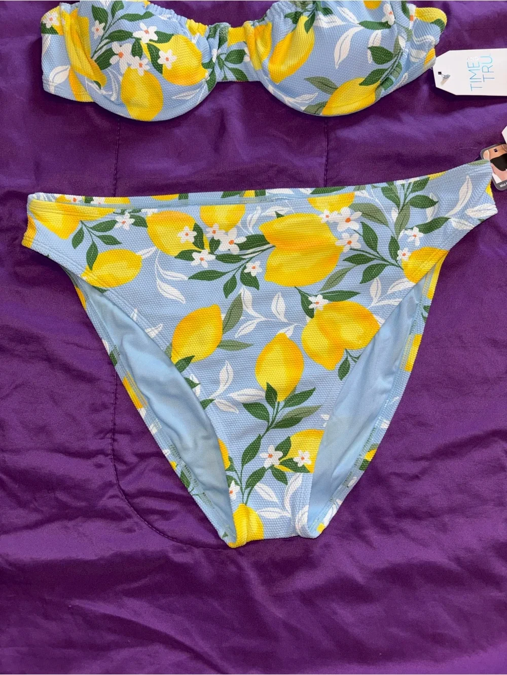Time and Tru piece bikini