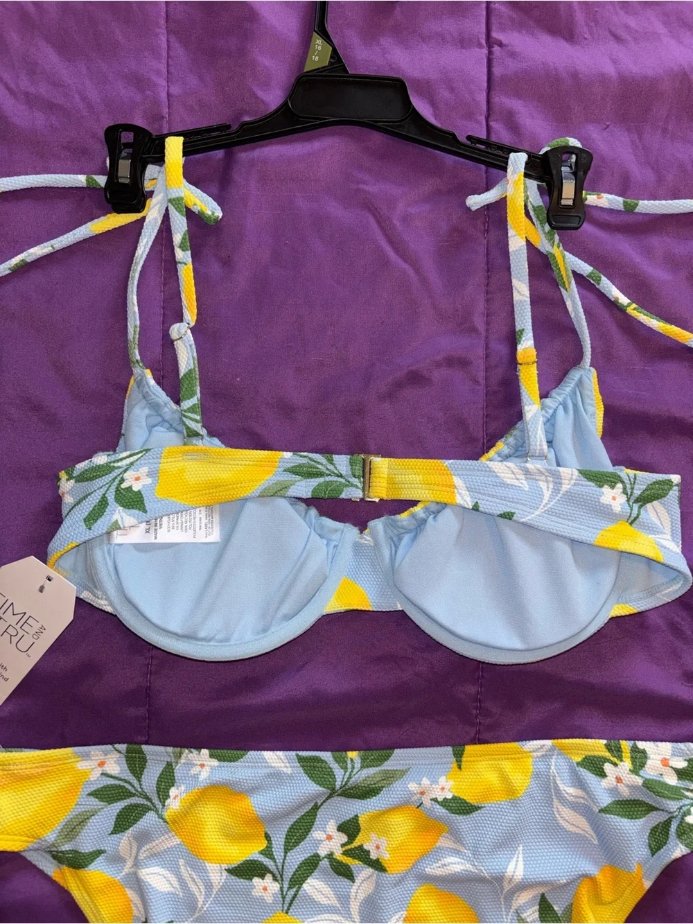 Time and Tru piece bikini