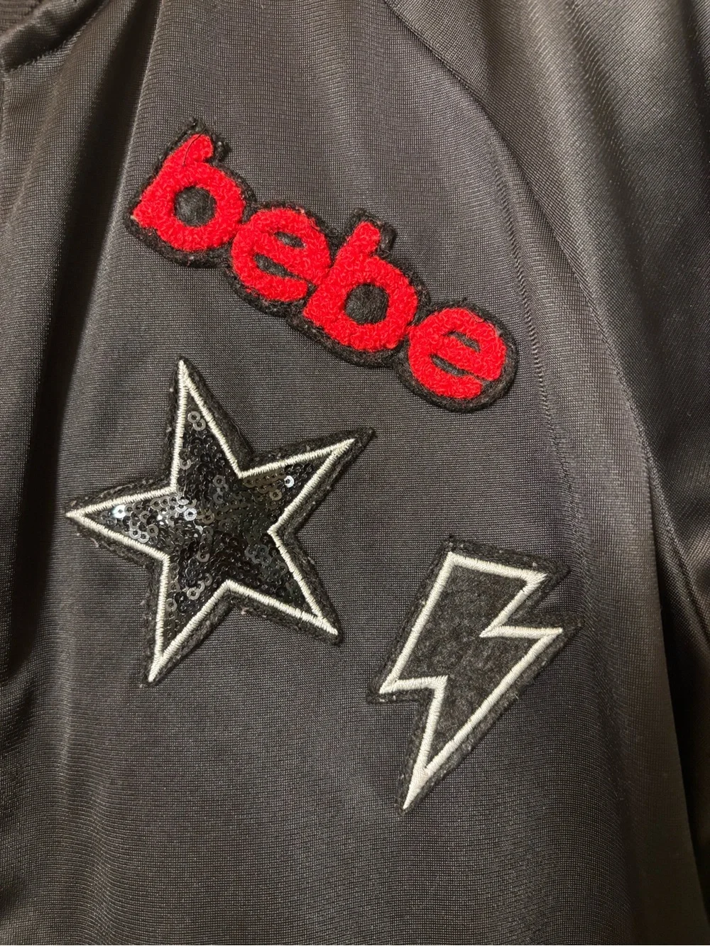 bebe sporty bomber