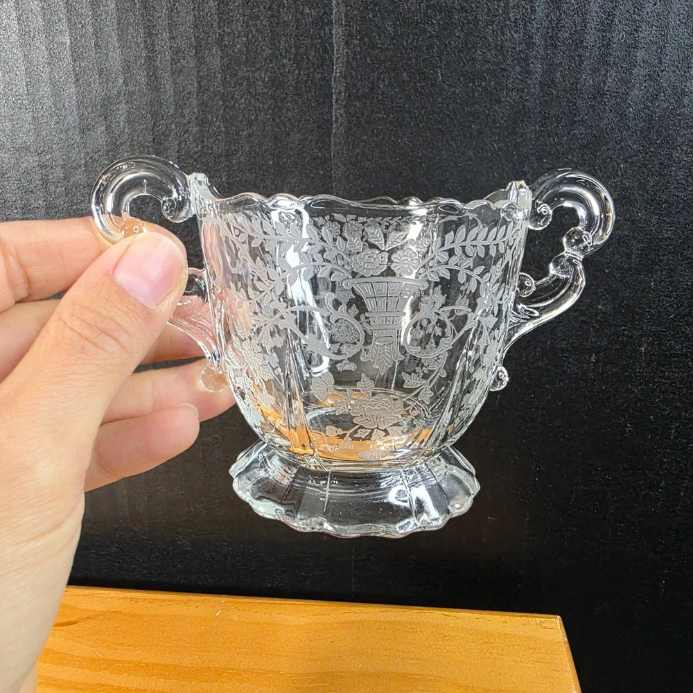 Fostoria crystal glass