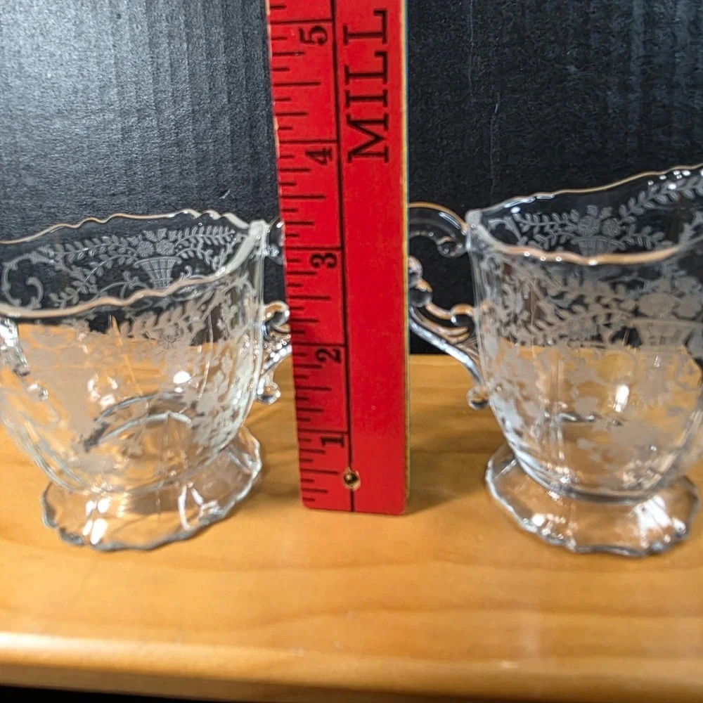 Fostoria crystal glass