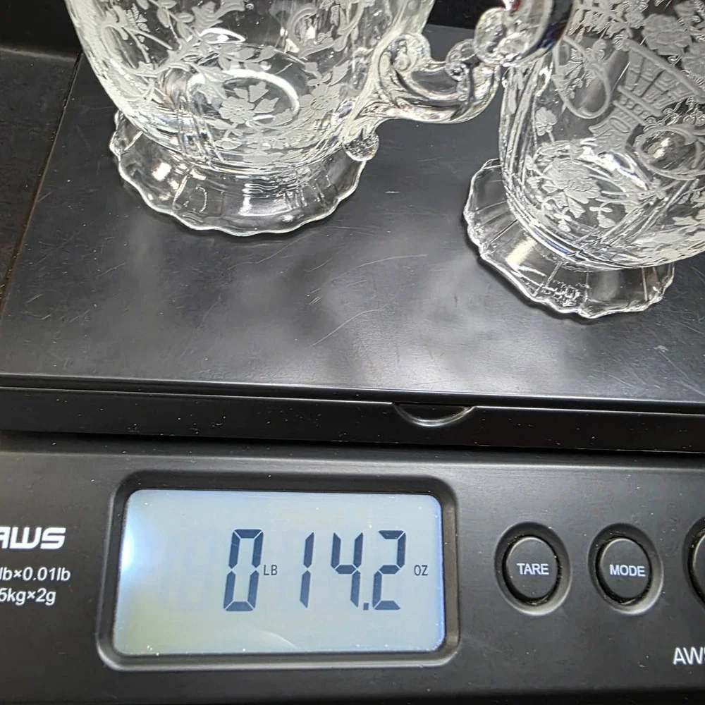 Fostoria crystal glass