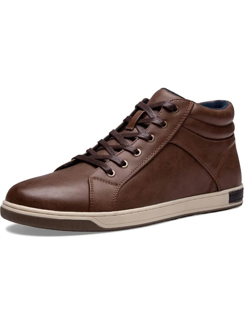 Stylish High Top Casual Sneakers for Men - Lace Up Fashion Boots, Versatile
