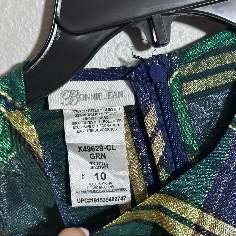 Bonnie Jean charming plaid
