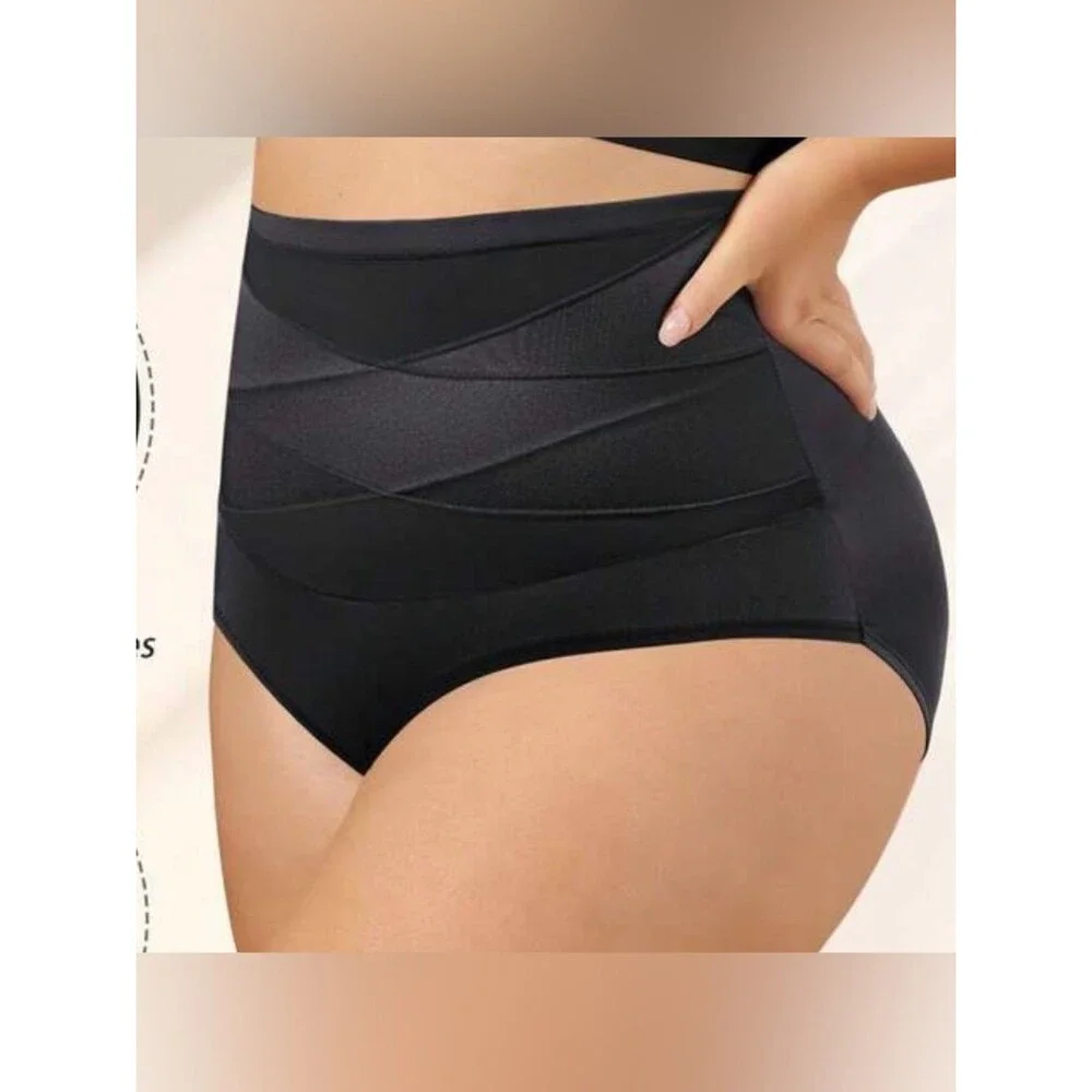 Quasti 4 pack NWT High-Waist Shaping Briefs Mesh 3X Plus NWT