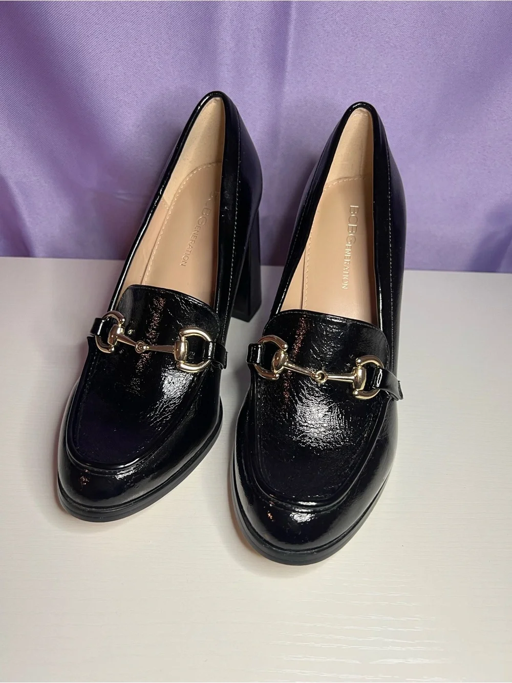 BCBGeneration shiny black
