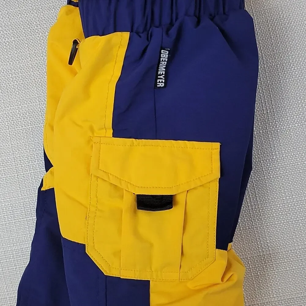 Obermeyer yellow blue