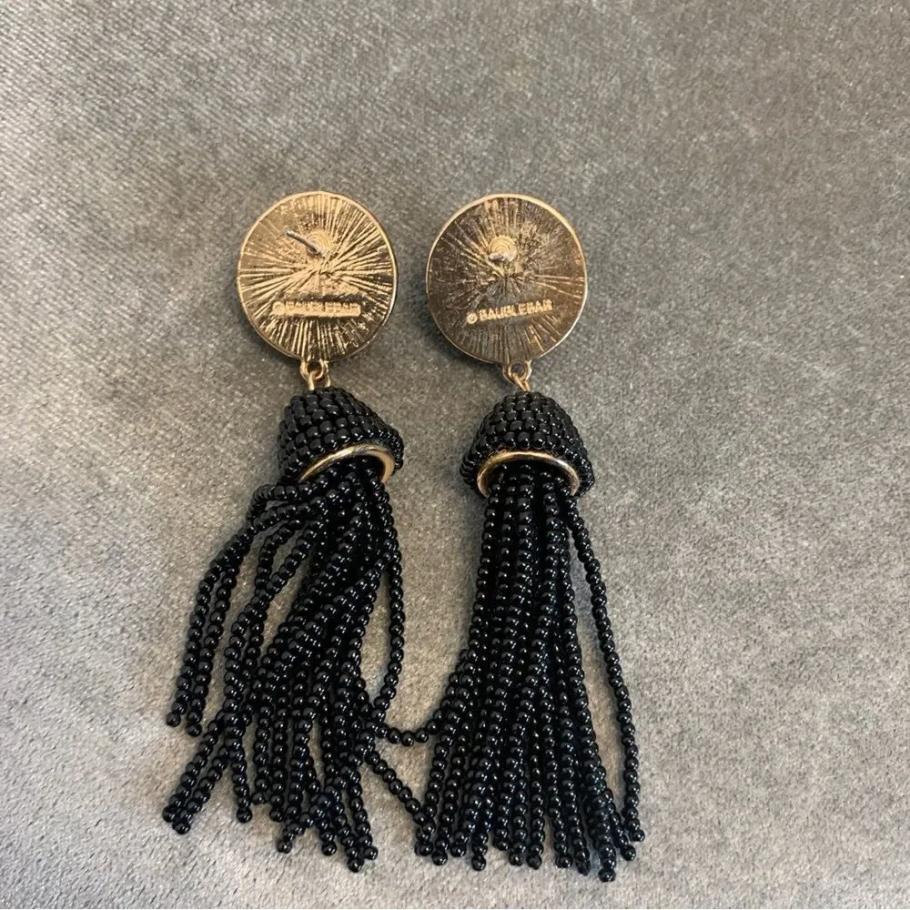 BaubleBar black beaded