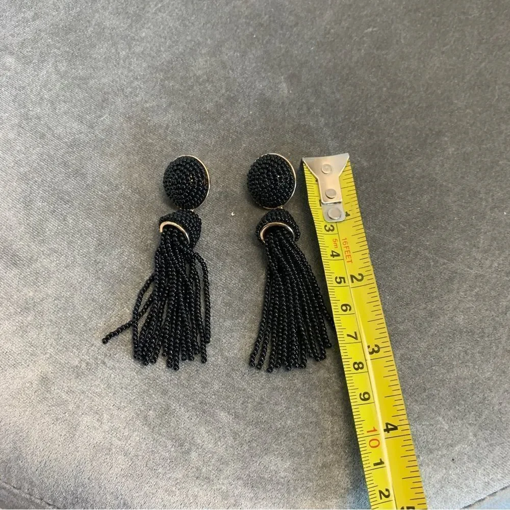 BaubleBar black beaded
