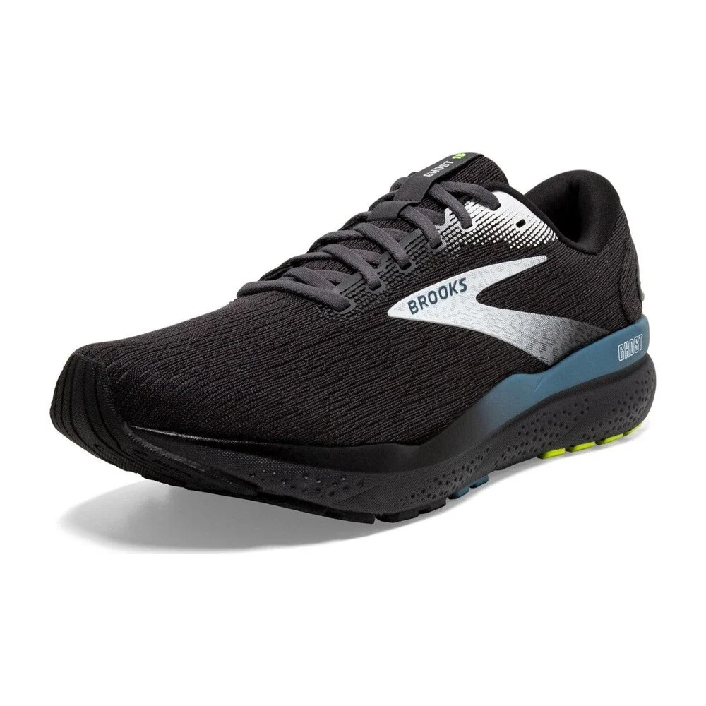 Brooks Men's Ghost 16 Black/Ebony/Blue 110418-1D-046