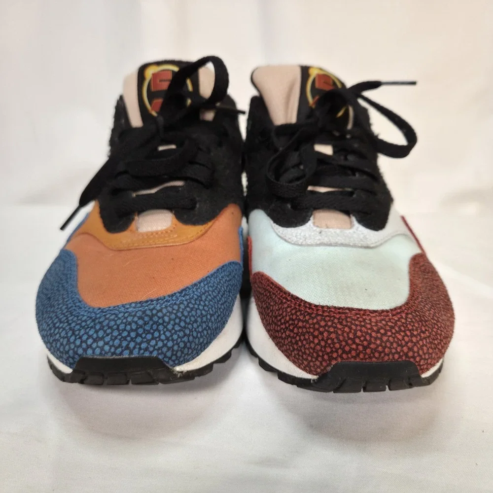 Nike Air Max 1 Shoes De'Aaron Fox SWIPA Multicolor Men's Size US 8