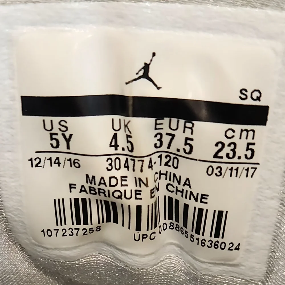 Jordan gently worn