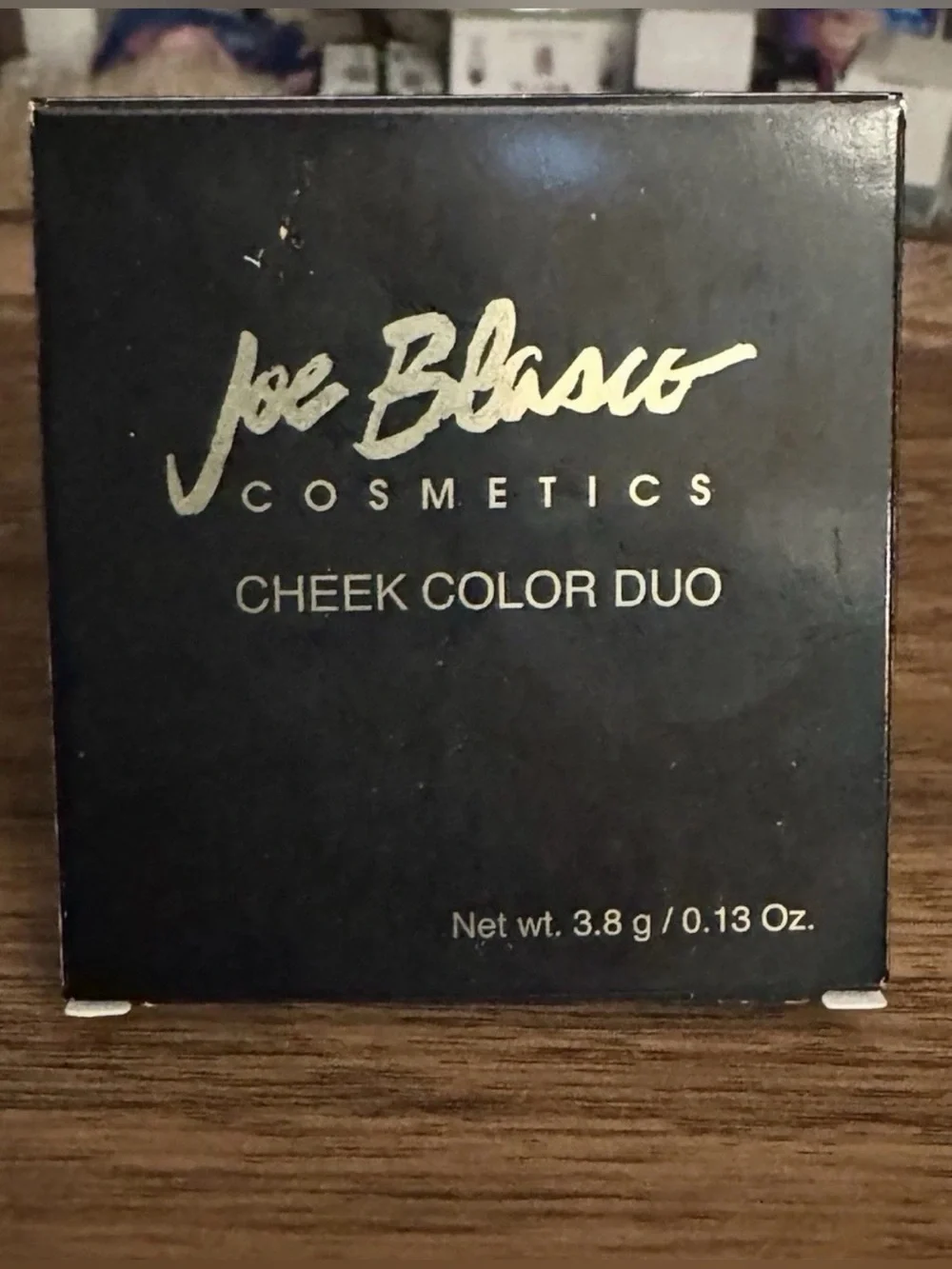 Joe Blasco Cosmetics Cheek Color Duo - Magenta Fling & Haughty Bronze NIB