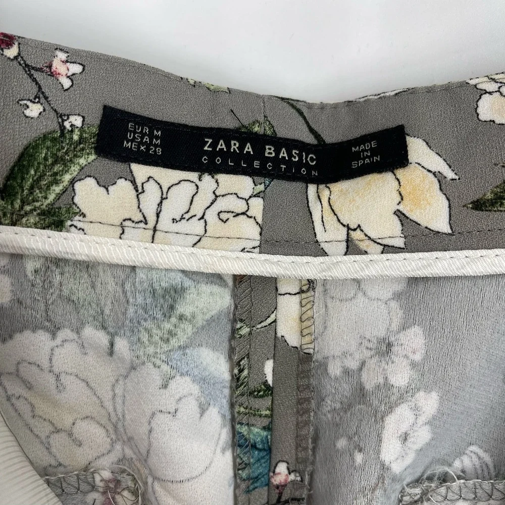 Zara gray white