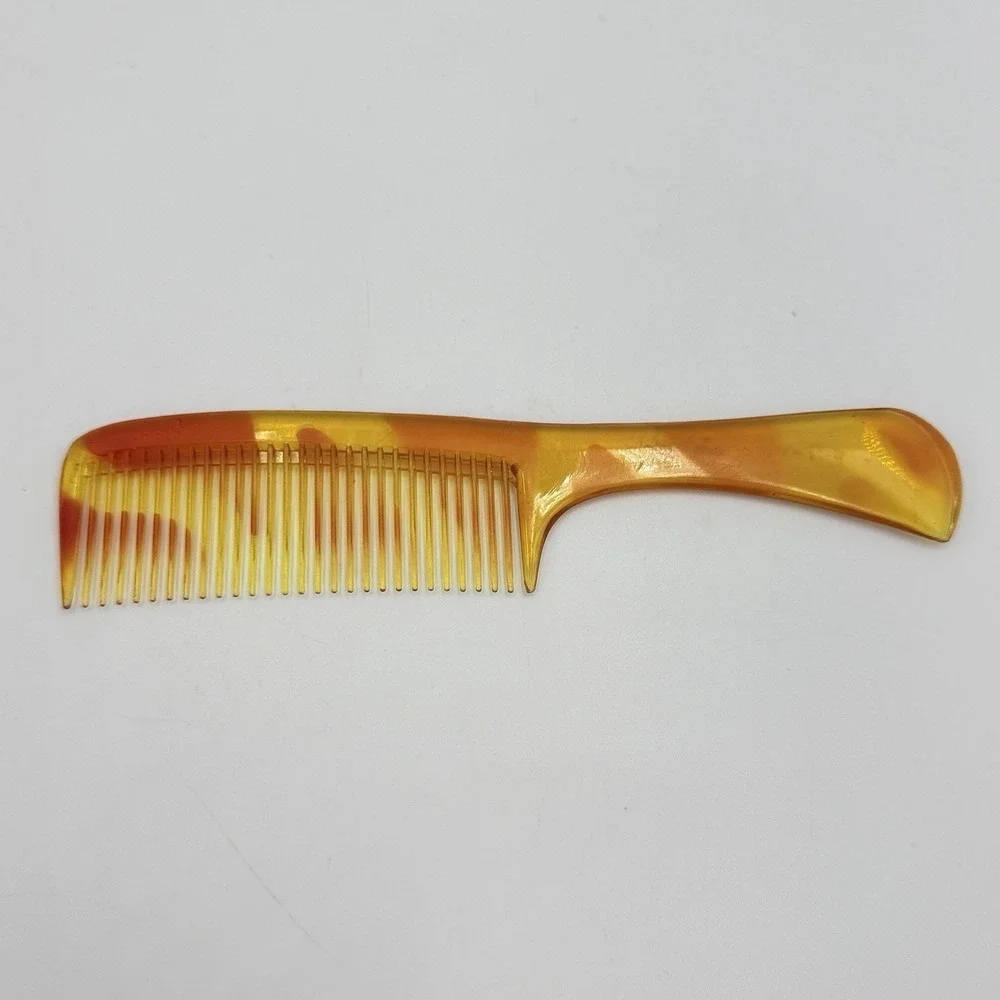 Vintage Faux Tortoiseshell Comb Lot‎ No 217 No 220 Vanity Hair Grooming Set of 4