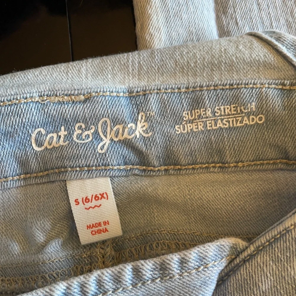 Cat & Jack jean overalls