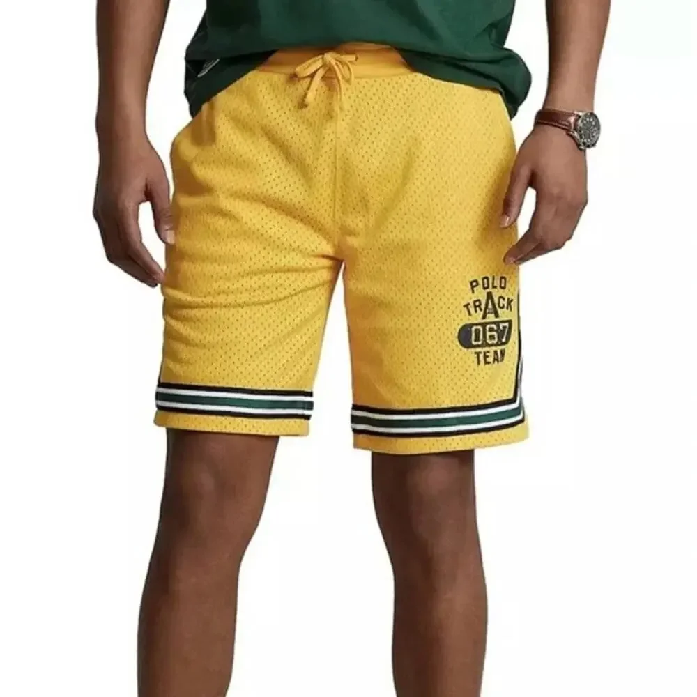 Polo Ralph Lauren NWT Mesh Track Team Active & Graphic Shorts Size 2XB/2TG‎