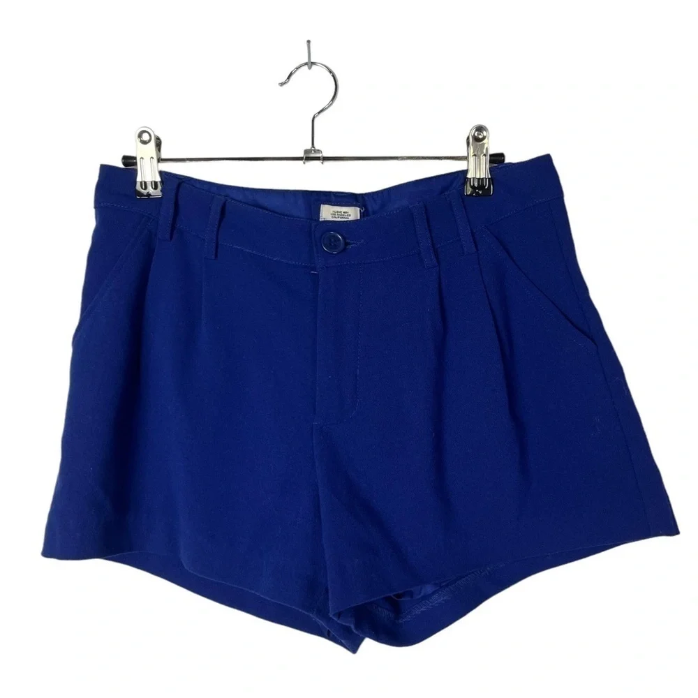 Forever‎ 21 Heritage 1981 Royal Blue Trouser Shorts 28