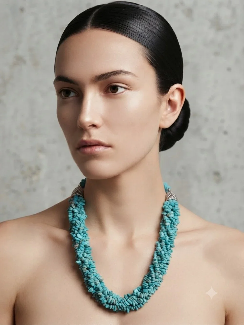 N/A vibrant turquoise