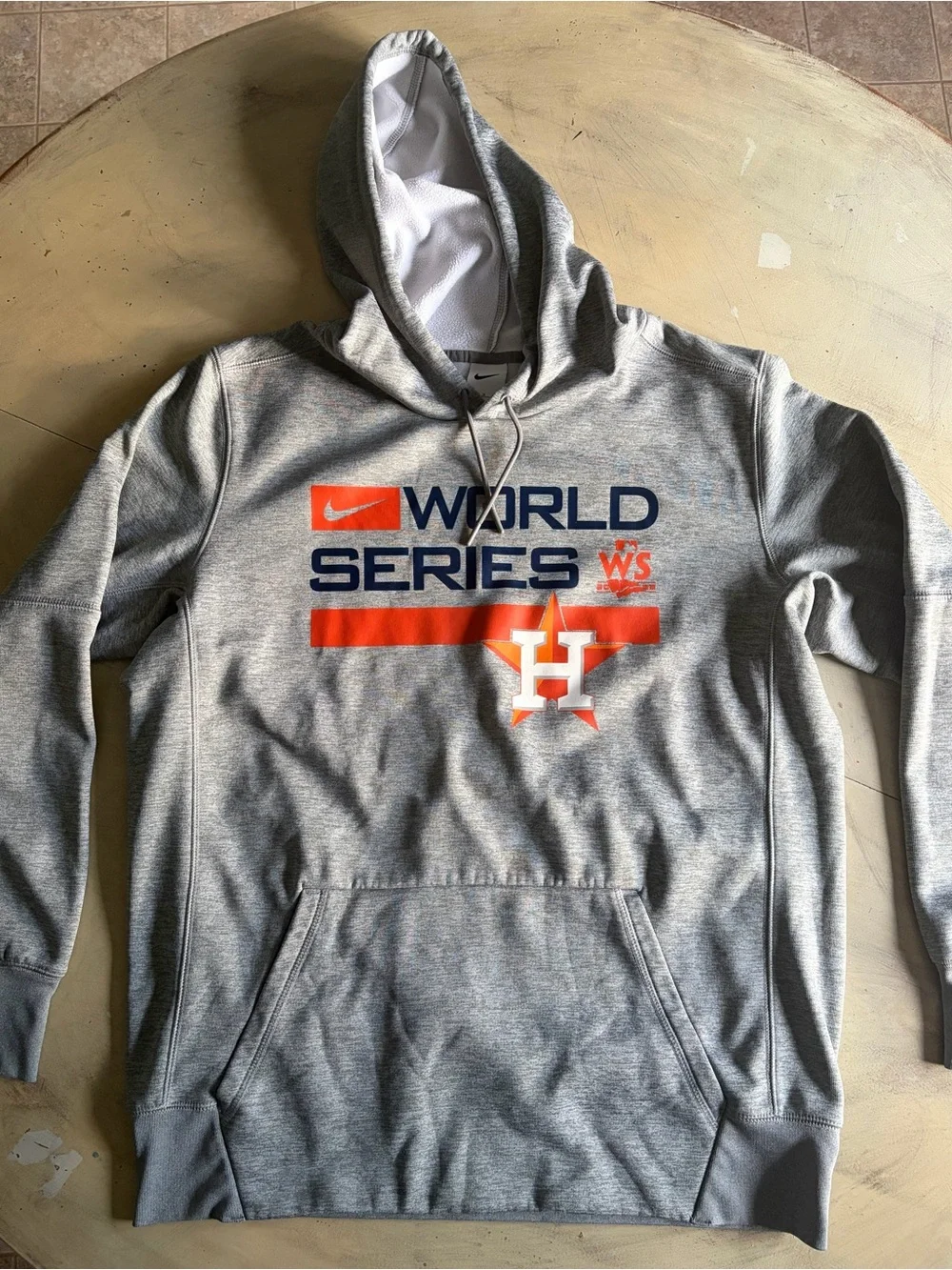 Nike Houston Astros 2022 World Series Champs Celebration Pullover Hoodie Mens L