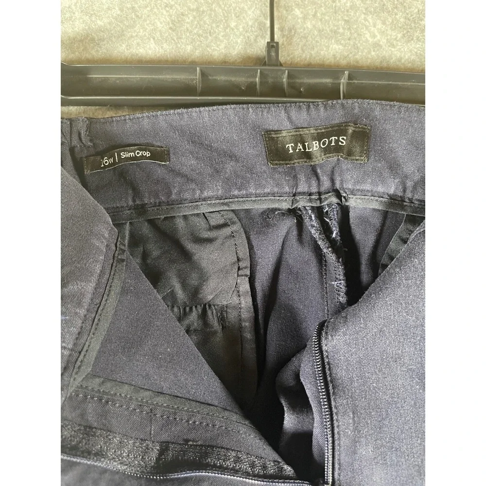 Talbots slim crop