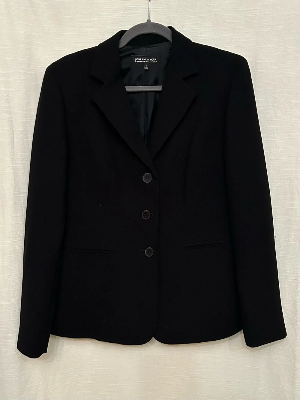 Jones‎ New York Black Women's Single-Breasted Blazer