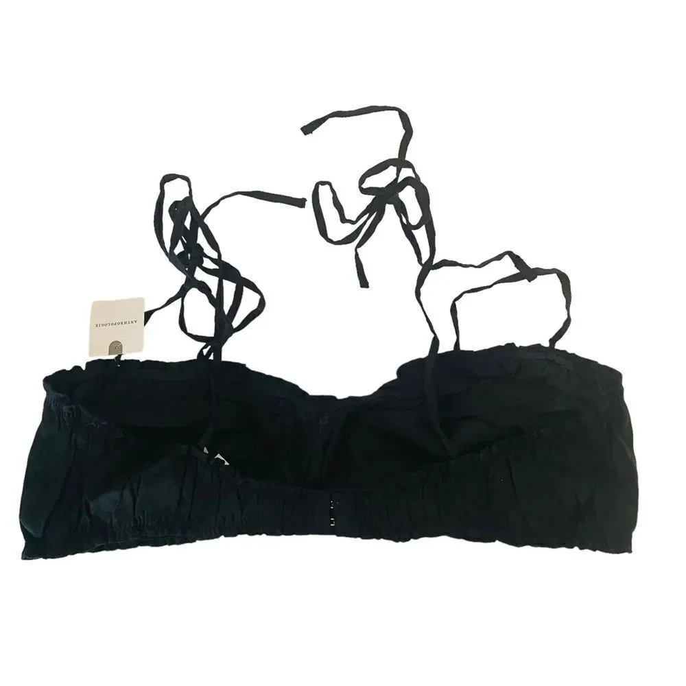 Anthropologie ruched sweetheart