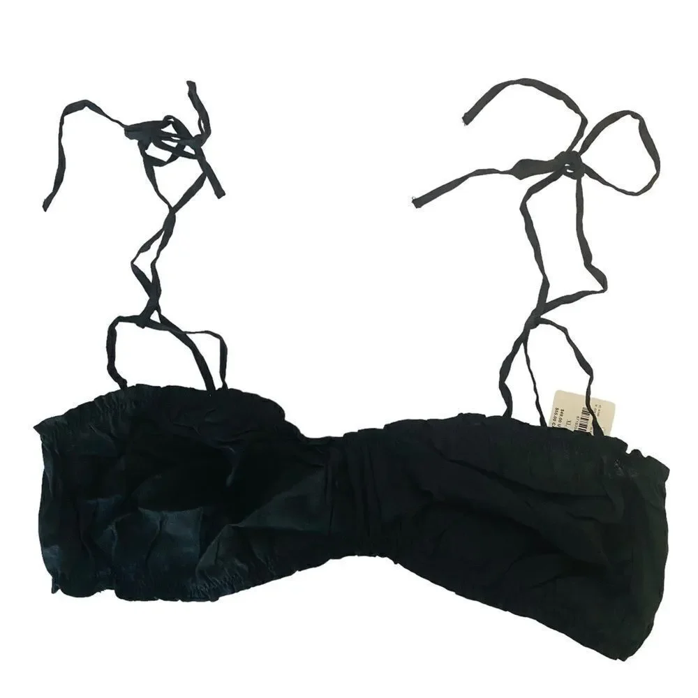 Anthropologie ruched sweetheart