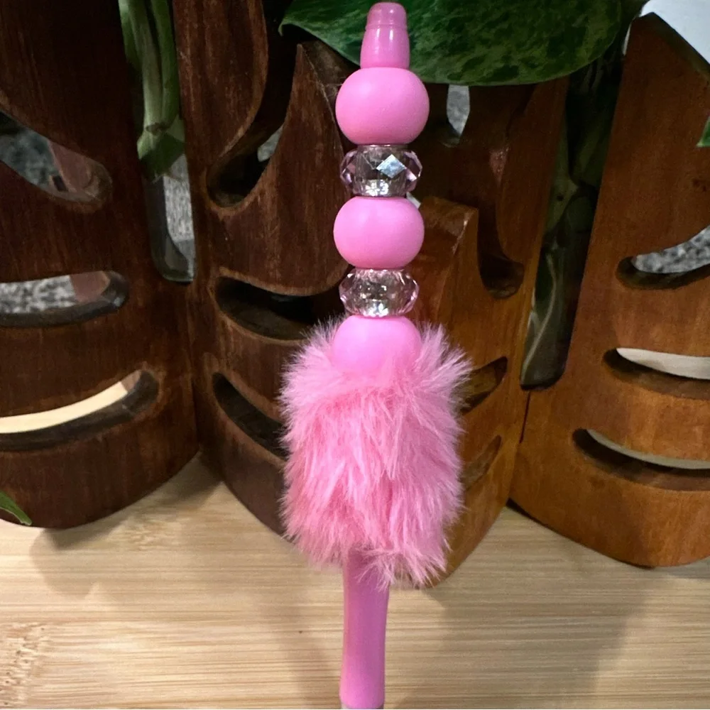 Handmade silicone beaded