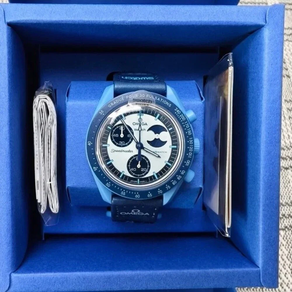 Swatch omega bioceramic