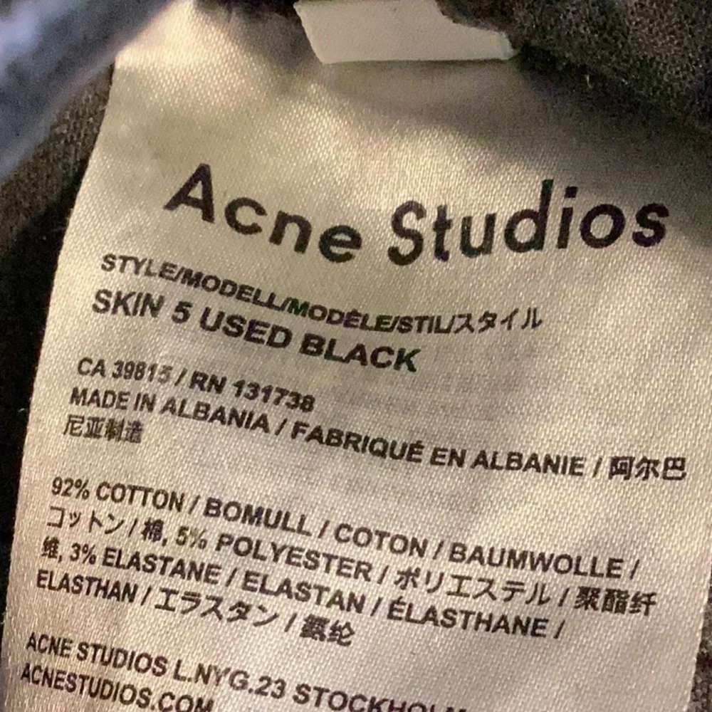 Acne Studios elevate your
