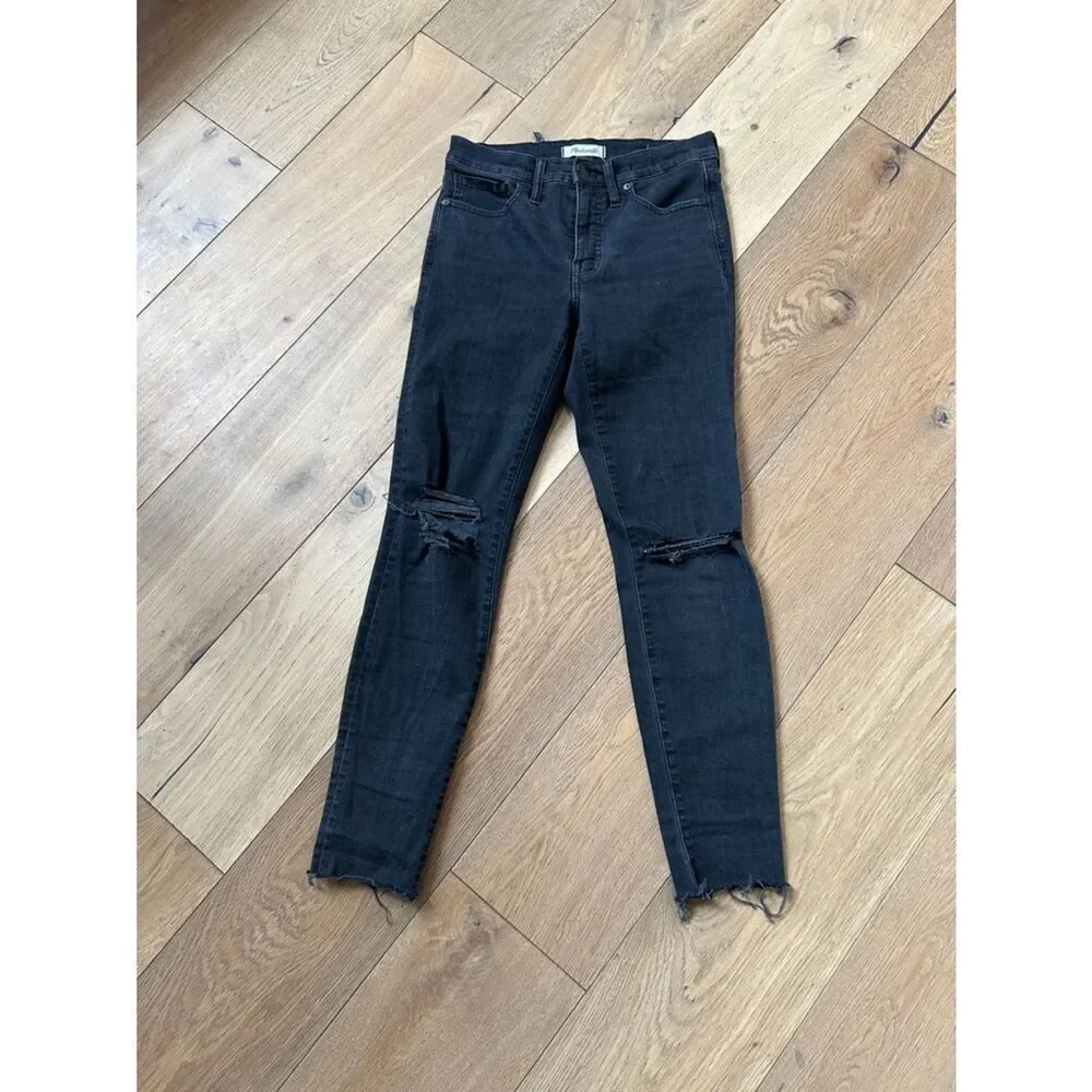 Madewell rise jeans skinny