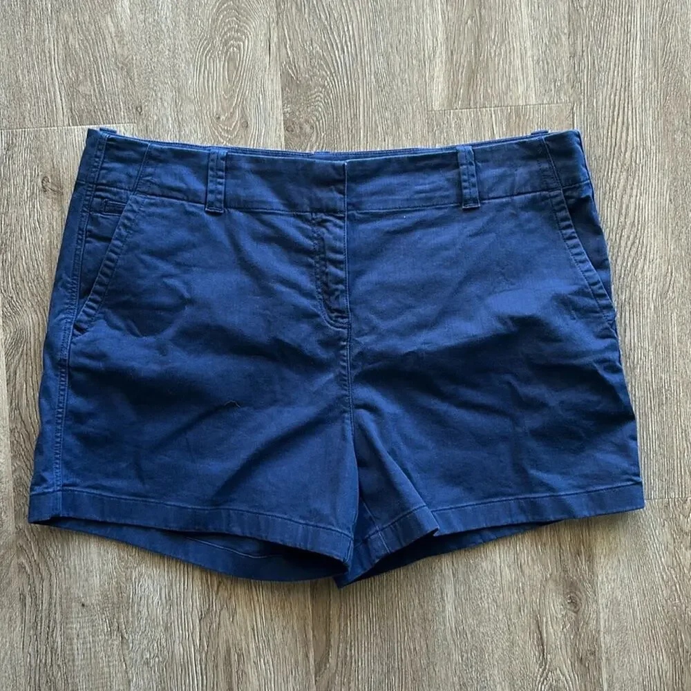 Vineyard Vines Herringbone Every Day Shorts Size‎ 16 Navy 3.5