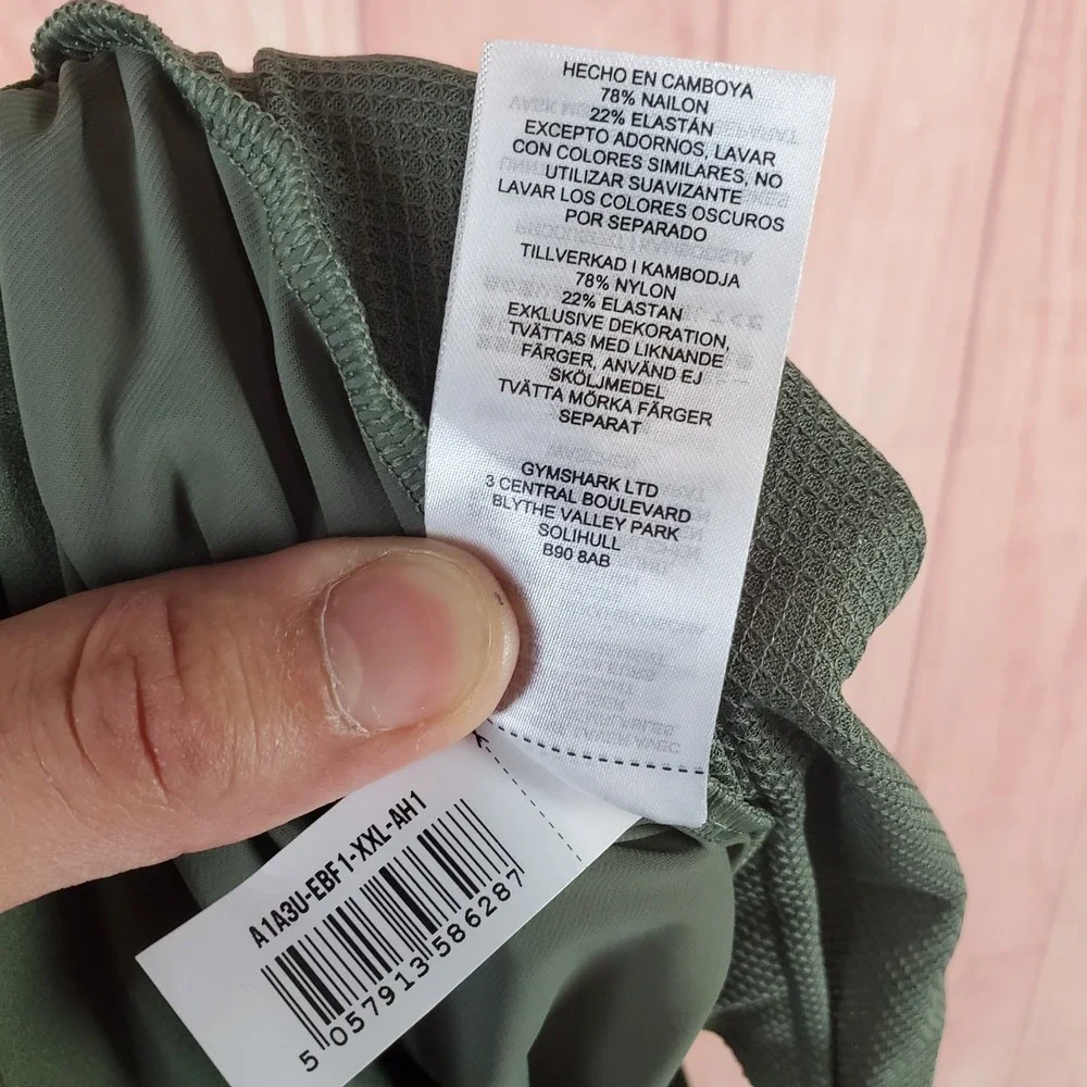 Gymshark clothes bag