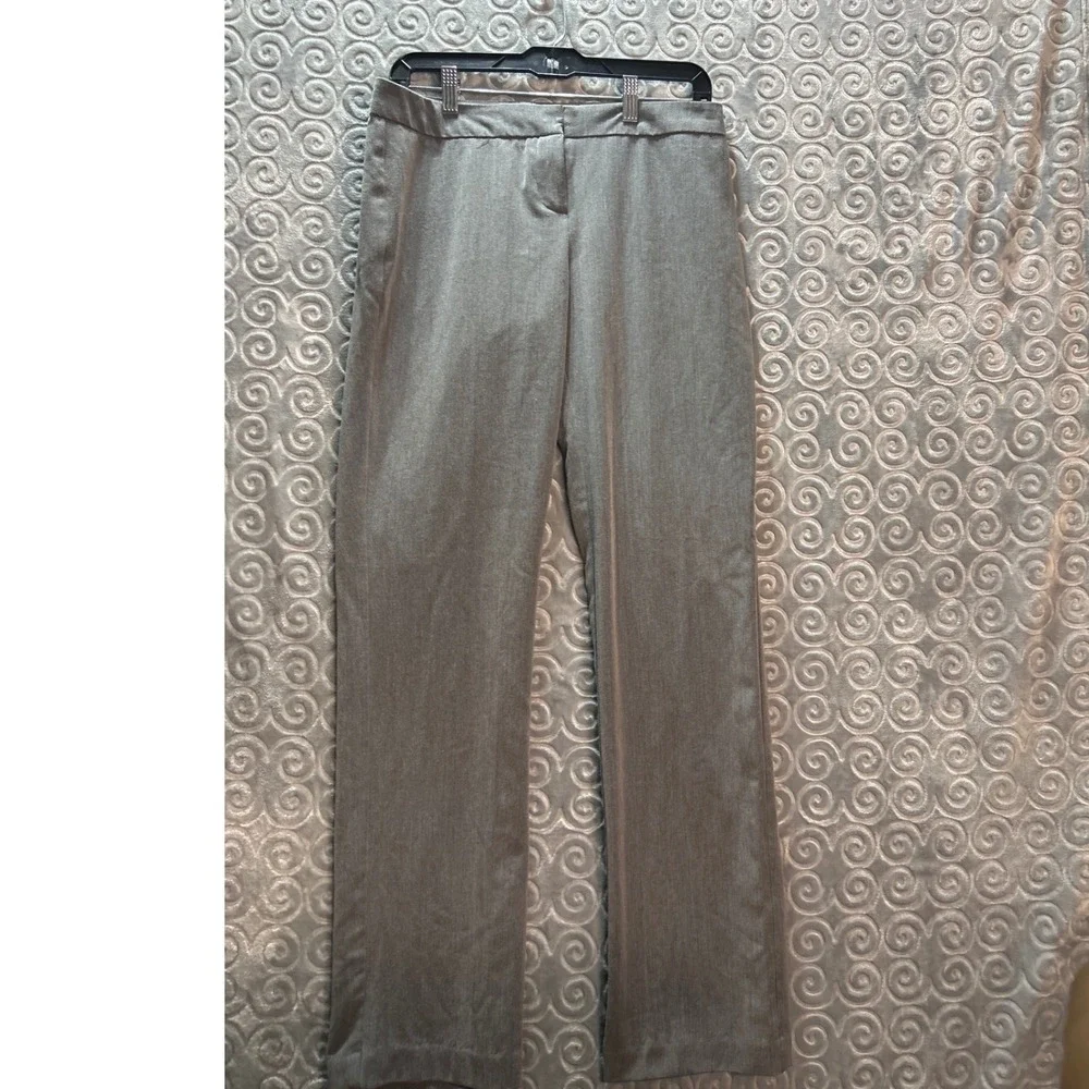 Worthington Women Gray Modern Fit‎ Dress Pants Size 4