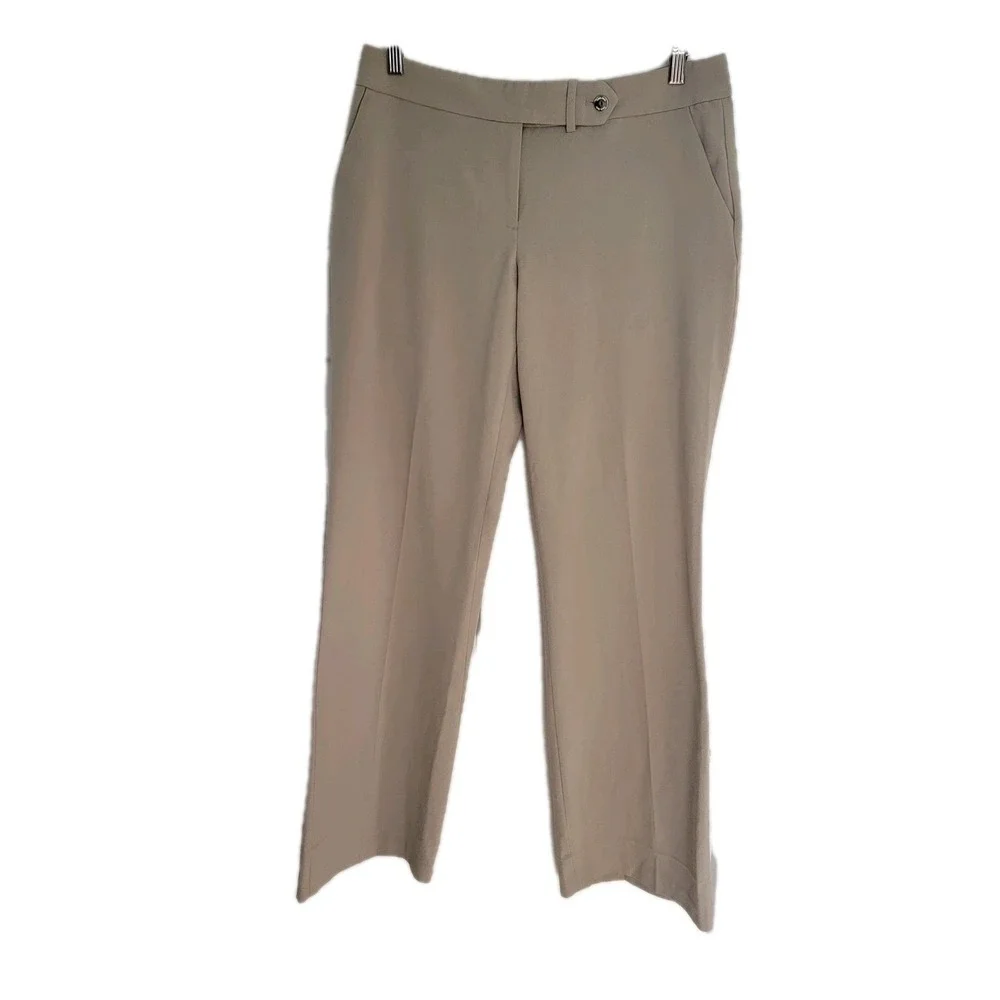 Calvin Klein Classic Fit Suit Dress Pants Tan 14 Business Work‎ Career Travel