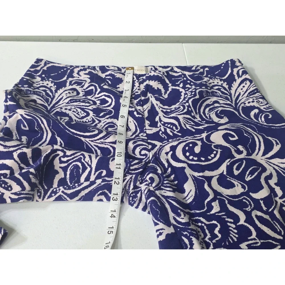 Chicos blue elasticized chico