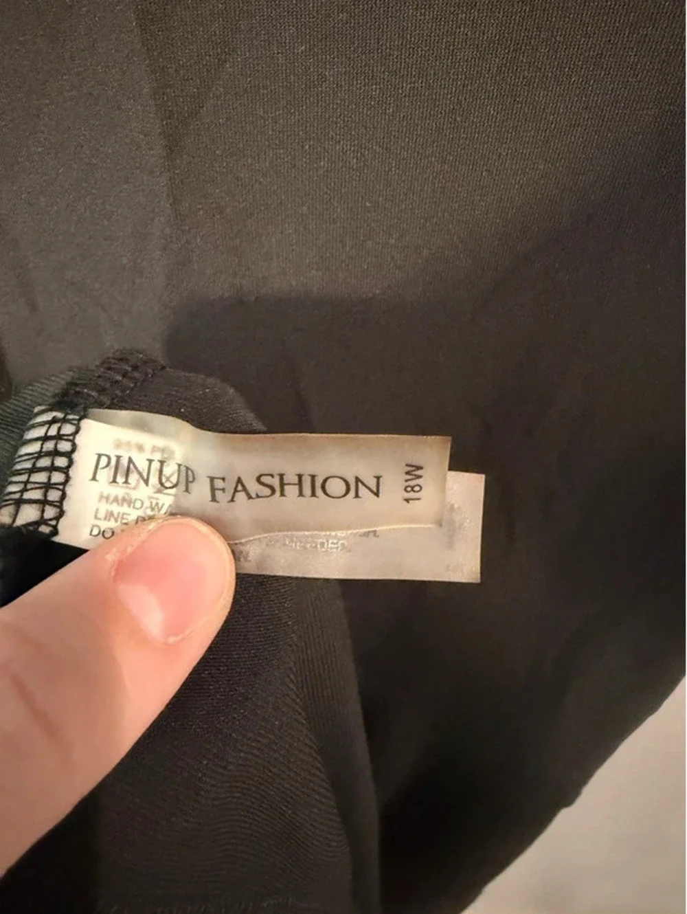 None pinup waist midi
