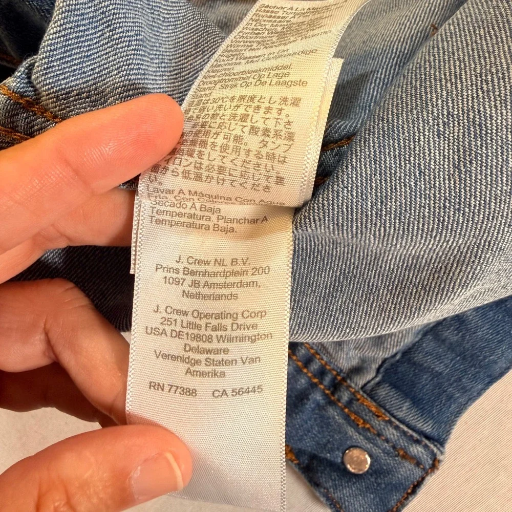 Crewcuts denim jacket