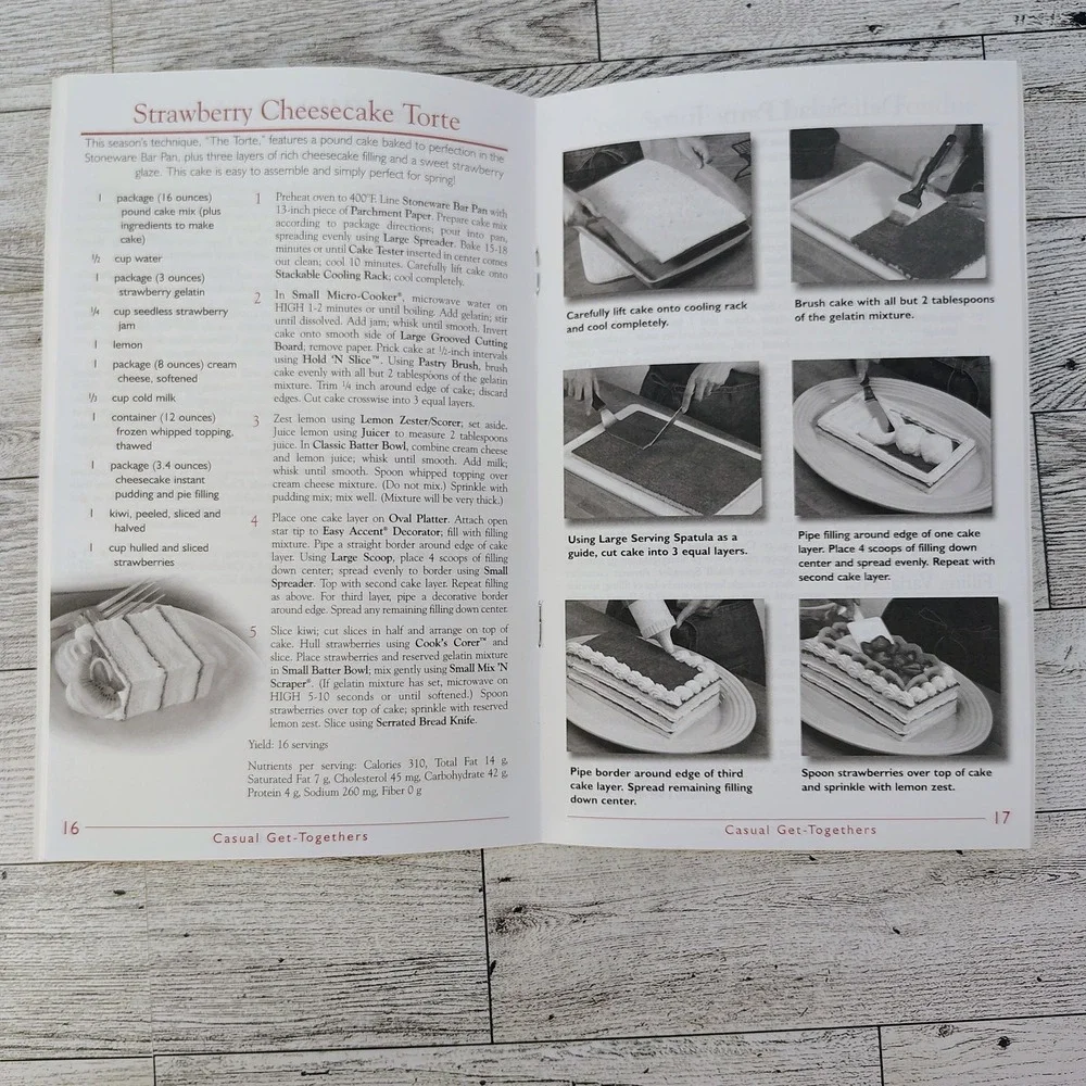Cookbook pampered chef