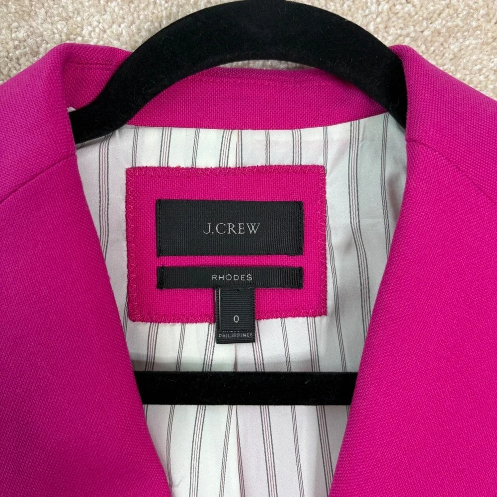 J. Crew blazer flap