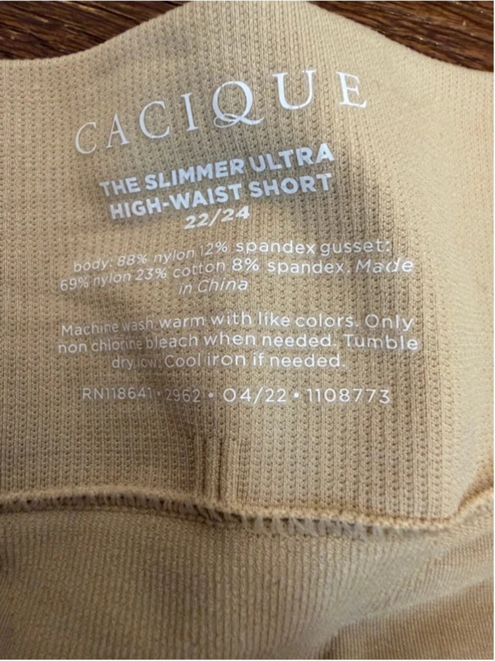 Cacique “the slimmer