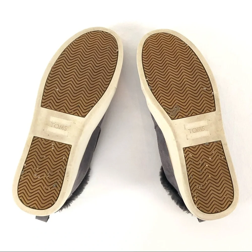 Toms Paxton Slip-On Chukka Sneaker in‎ Forged Iron Suede Size 7.5