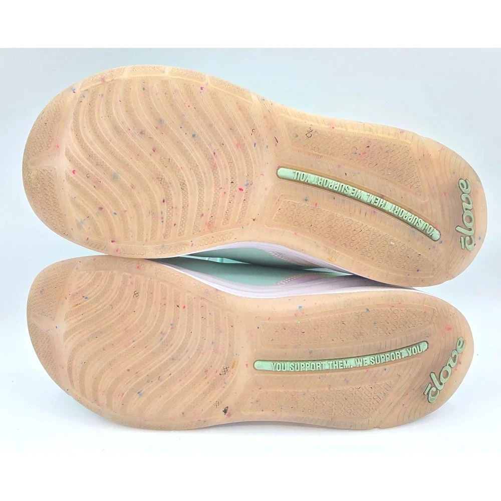 Clove Aeros Vapor Mint Green Healthcare Nursing Shoes Womens 10 Mens 8.5‎ CL019