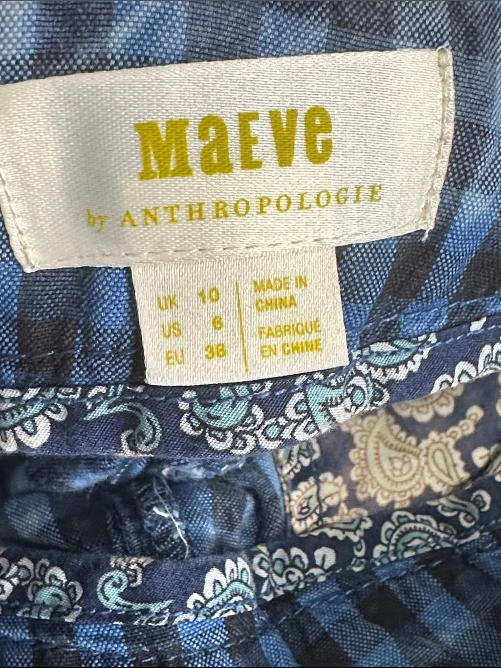 Maeve **missing belt**
